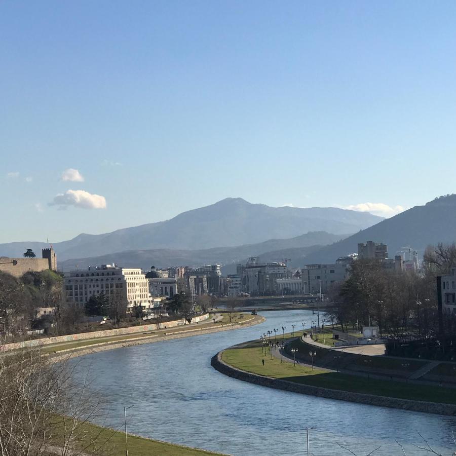 Blue Sky Leilighet Skopje Eksteriør bilde